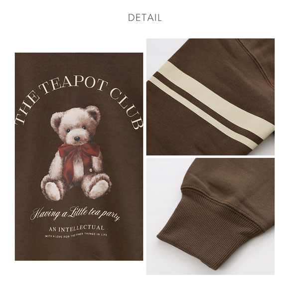 スナイデルホーム Bearスウェットプルオーバー　SNIDEL HOME