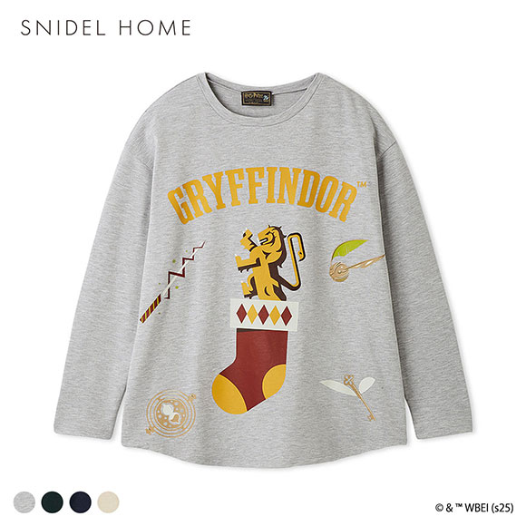 スナイデルホーム Harry Potter ロングTシャツ パジャマ ルームウェア SNIDEL HOME ハリー・ポッター