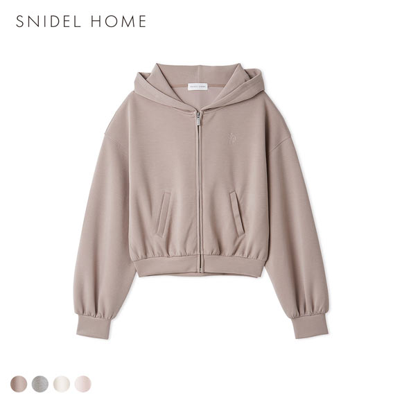 スナイデルホーム ボンディングスウェットパーカー パジャマ ルームウェア SNIDEL HOME