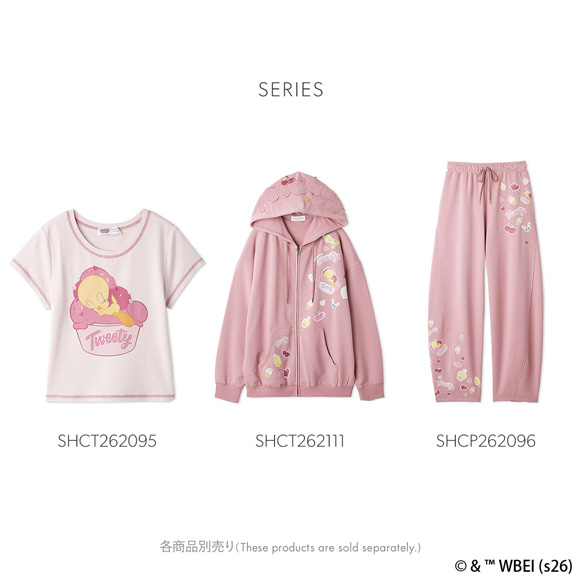 スナイデルホーム Tweety スウェットパーカー ルームウェア パジャマ SNIDEL HOME