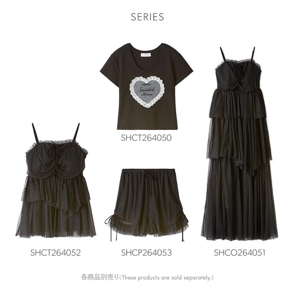 スナイデルホーム レースモチーフカットTシャツ パジャマ ルームウェア SNIDEL HOME