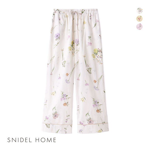 スナイデルホーム ヒーリングライト ロングパンツ パジャマ ルームウェア Healing Light SNIDEL HOME