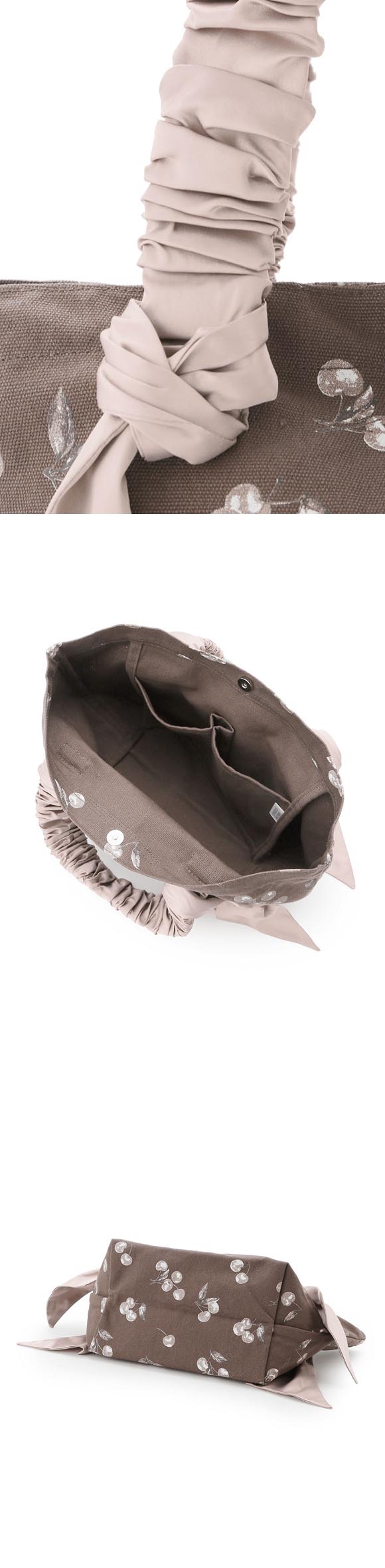 スナイデルホーム オーガニックキャンバストート SMALL（CHERRY) SNIDEL HOME