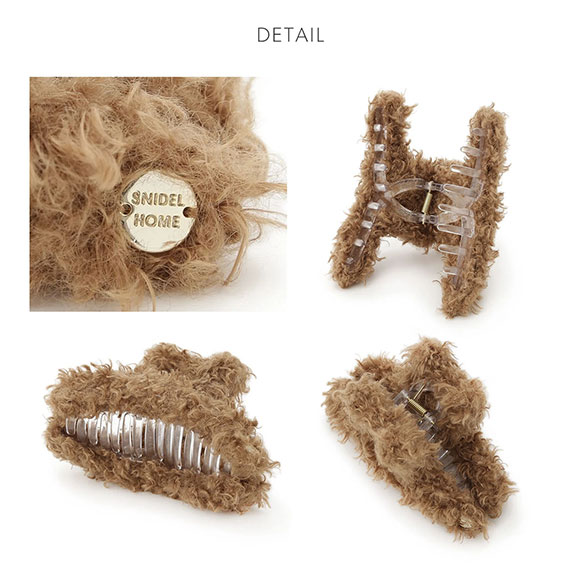 スナイデルホーム ファーベアバンスクリップ SNIDEL HOME