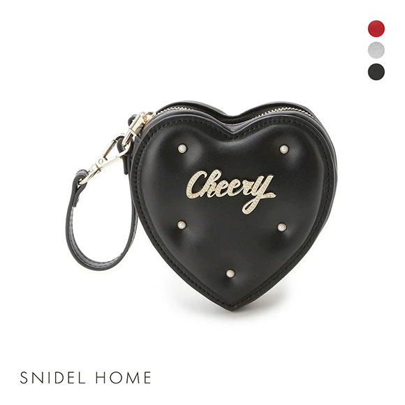 スナイデルホーム ハートビジューポーチ SNIDEL HOME