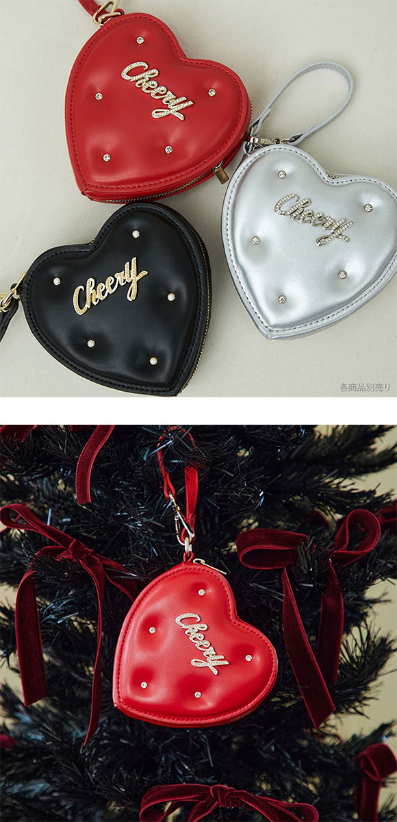 スナイデルホーム ハートビジューポーチ SNIDEL HOME