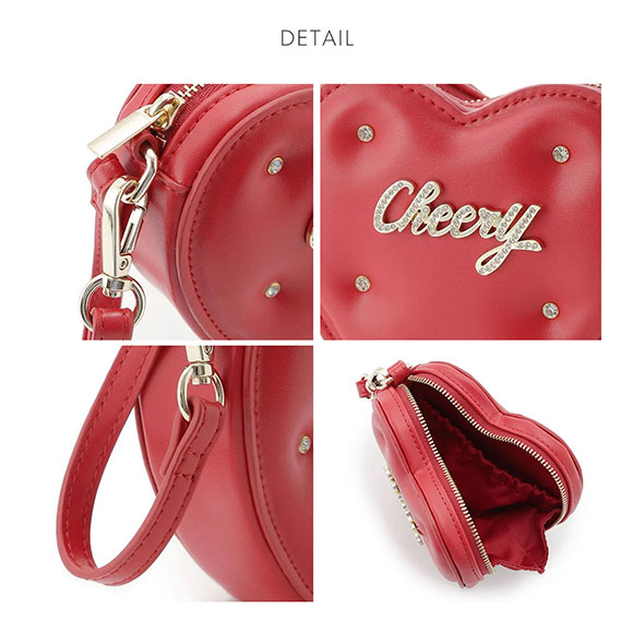 スナイデルホーム ハートビジューポーチ SNIDEL HOME