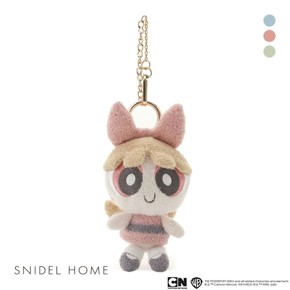 スナイデルホーム パワーパフ ガールズ ニットチャーム The Powerpuff Girls SNIDEL HOME