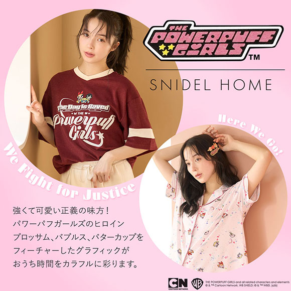 スナイデルホーム パワーパフ ガールズ ニットチャーム The Powerpuff Girls SNIDEL HOME