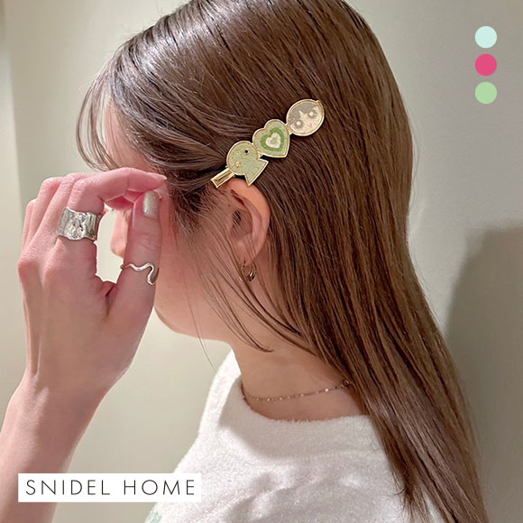 スナイデルホーム パワーパフ ガールズ ヘアクリップ The Powerpuff Girls SNIDEL HOME