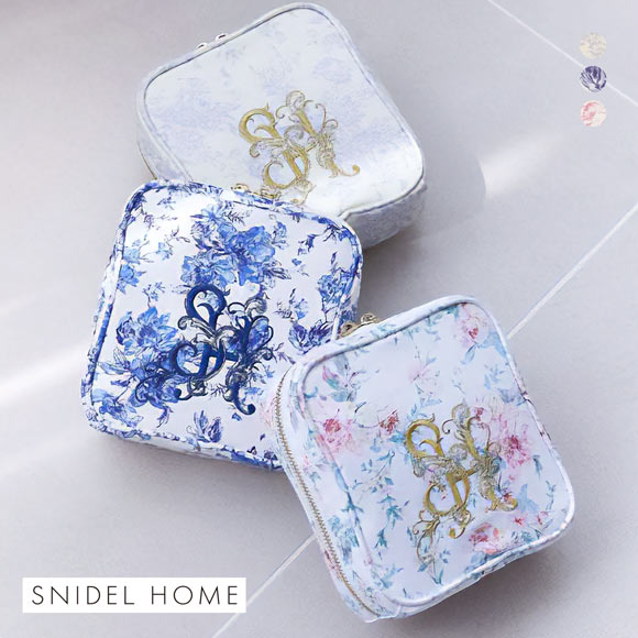 スナイデルホーム ブライト柄ポーチ SNIDEL HOME