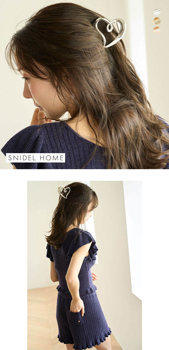 スナイデルホームオープンハートヘアバンス SNIDEL HOME