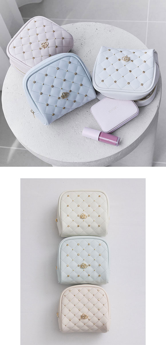 スナイデルホーム ビジューキルティングポーチ SNIDEL HOME