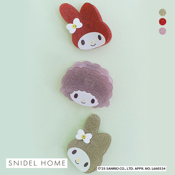 スナイデルホーム マイメロディ ヘアクリップ MY MELODY SNIDEL HOME