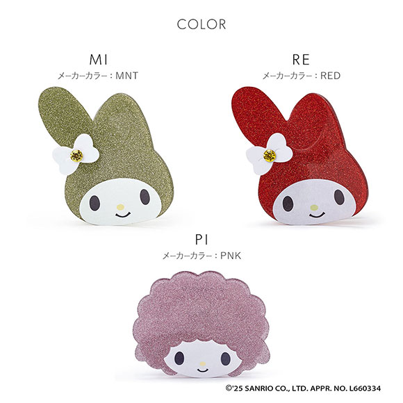 スナイデルホーム マイメロディ ヘアクリップ MY MELODY SNIDEL HOME