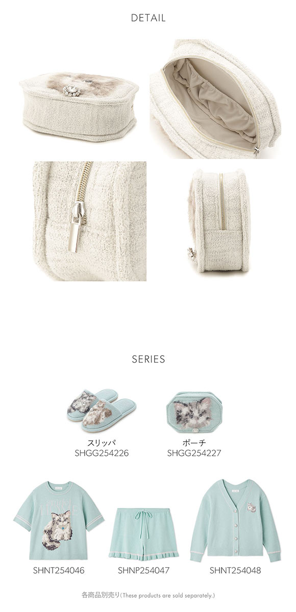 スナイデルホーム CAT FACEポーチ SNIDEL HOME