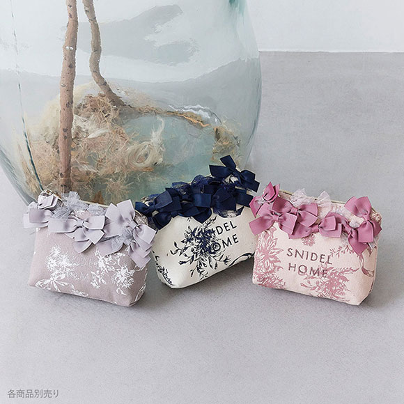 スナイデルホーム 5th Anniversary リボンポーチ SNIDEL HOME