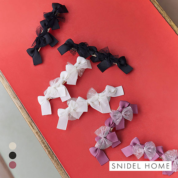 スナイデルホーム 5th Anniversary ボリュームリボンピン SNIDEL HOME