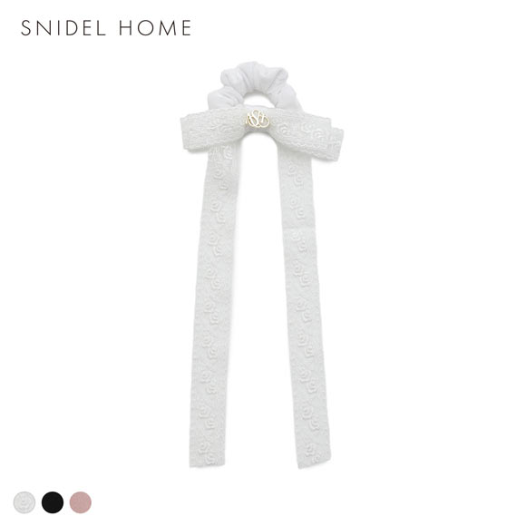 スナイデルホーム ベロアリボンシュシュ SNIDEL HOME