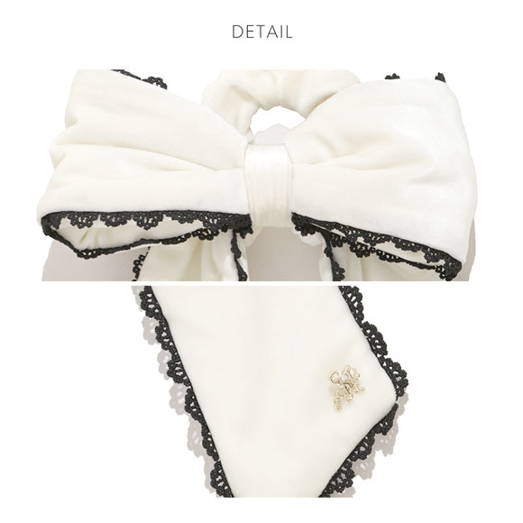 スナイデルホーム ベロアリボンシュシュ SNIDEL HOME