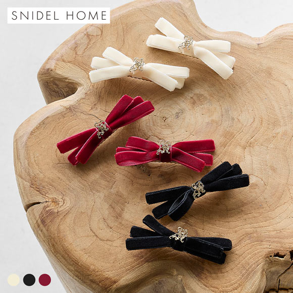 スナイデルホーム リボンヘアピン SNIDEL HOME