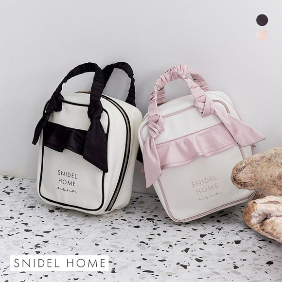 スナイデルホーム キャンバストラベルポーチ  SNIDEL HOME