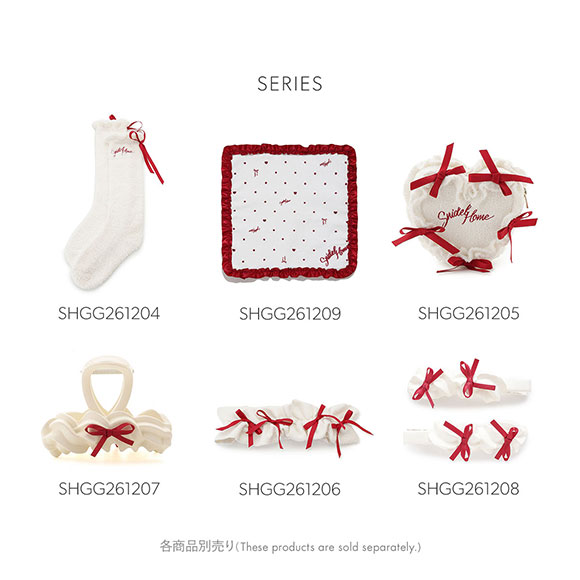 スナイデルホーム レディース Milcrea フリルリボンニットヘアバンド SNIDEL HOME Valentine バレンタイン