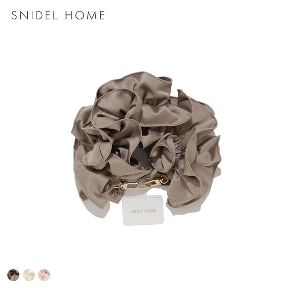 スナイデルホーム シュシュモチーフスマホチャーム SNIDEL HOME