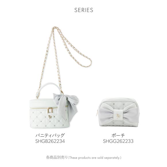 スナイデルホーム リボンキルティングポーチ SNIDEL HOME