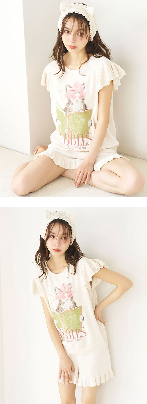 スナイデルホーム キャットニットヘアバンド SNIDEL HOME