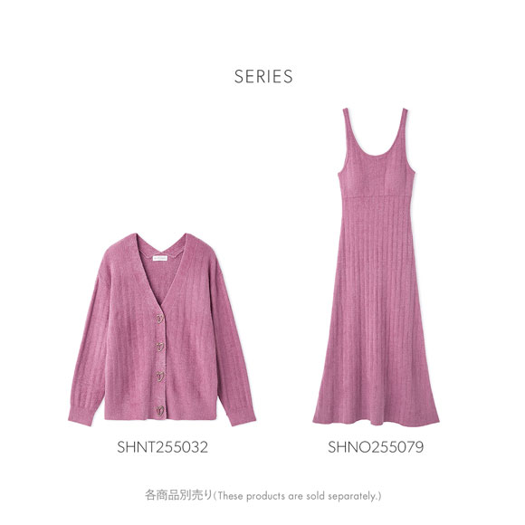 スナイデルホーム Warmmisty 吸湿発熱 タンクニットワンピース SNIDEL HOME