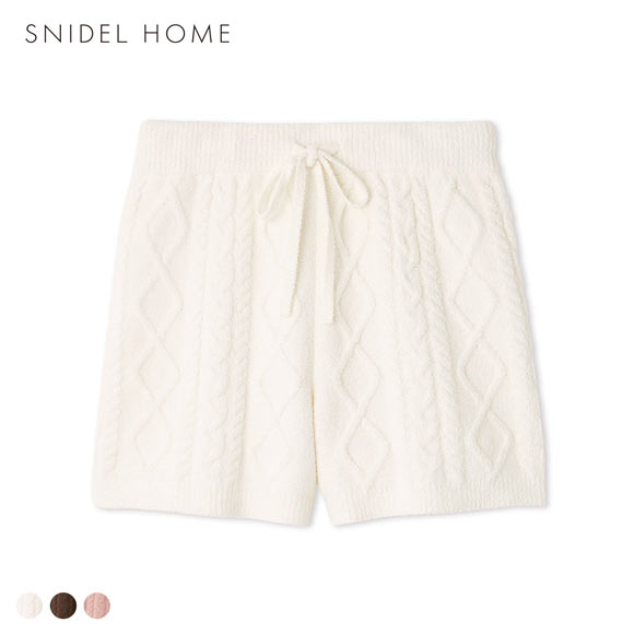 スナイデルホーム ケーブルニットショートパンツ SNIDEL HOME