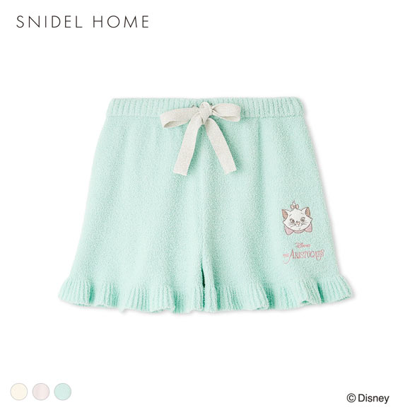 スナイデルホーム The Aristocats ニットショートパンツ 総柄ショートパンツ パジャマ ルームウェア SNIDEL HOME