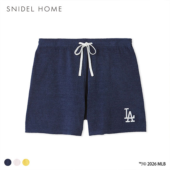 スナイデルホーム MLB ニットショートパンツ パジャマ ルームウェア SNIDEL HOME
