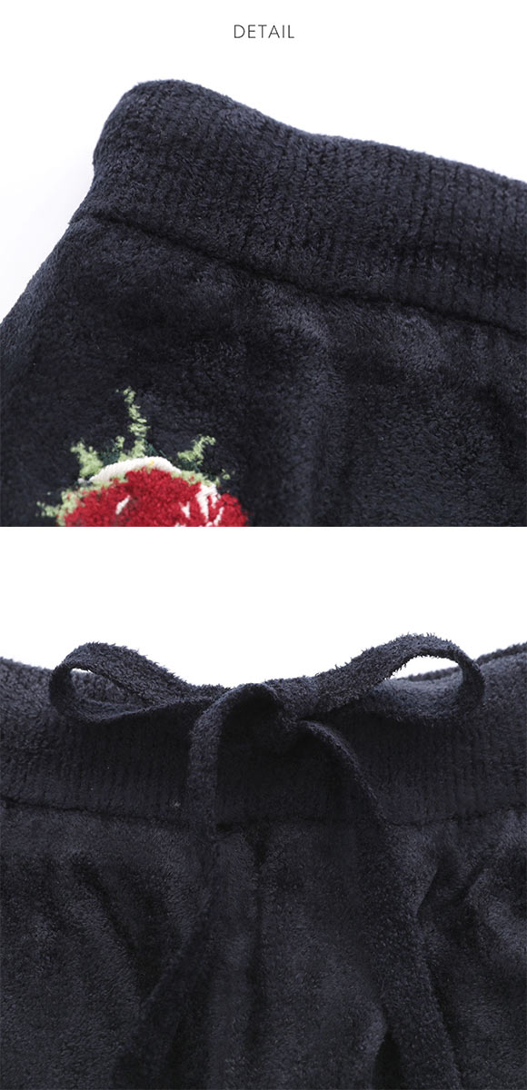 スナイデルホーム ストロベリーニットショートパンツ ルームウェア SNIDEL HOME