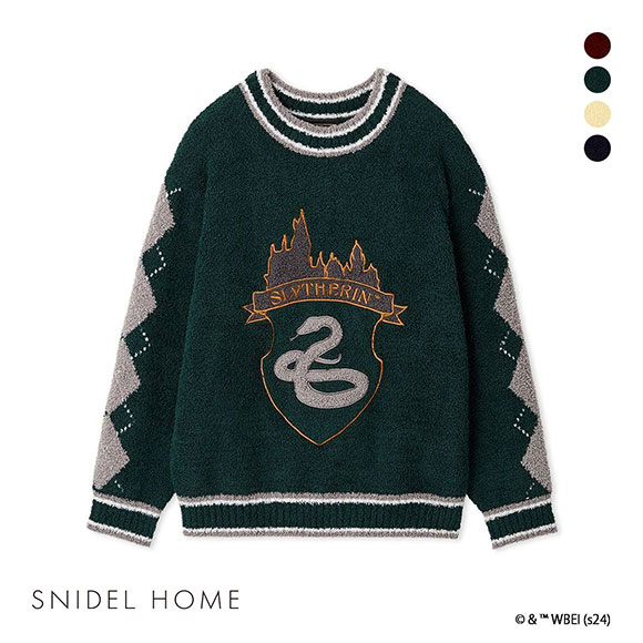 スナイデルホーム ハリー・ポッター ニットプルオーバー パジャマ ルームウェア SNIDEL HOME