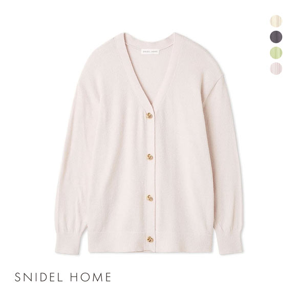 スナイデルホーム ICESUMMER デザインボタンカーディガン パジャマ ルームウェア SNIDEL HOME
