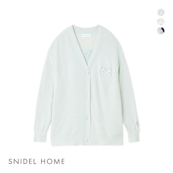 スナイデルホーム icy baby SorbetTouch Coolカーディガン 接触冷感 パジャマ ルームウェア SNIDEL HOME