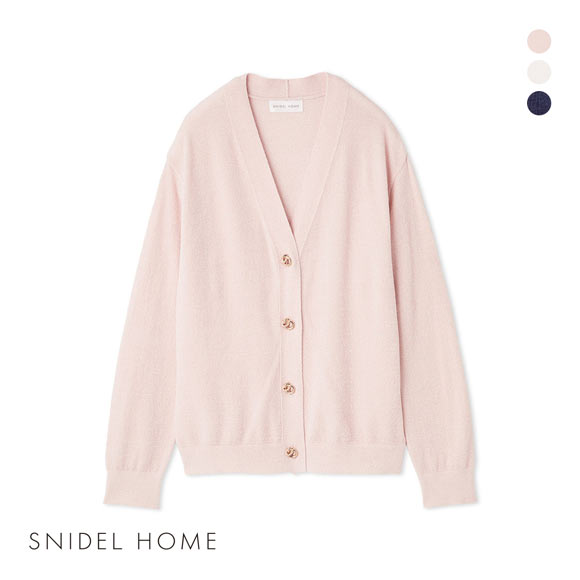 スナイデルホーム Sorbet Touch Cool 接触冷感 カーディガン SNIDEL HOME