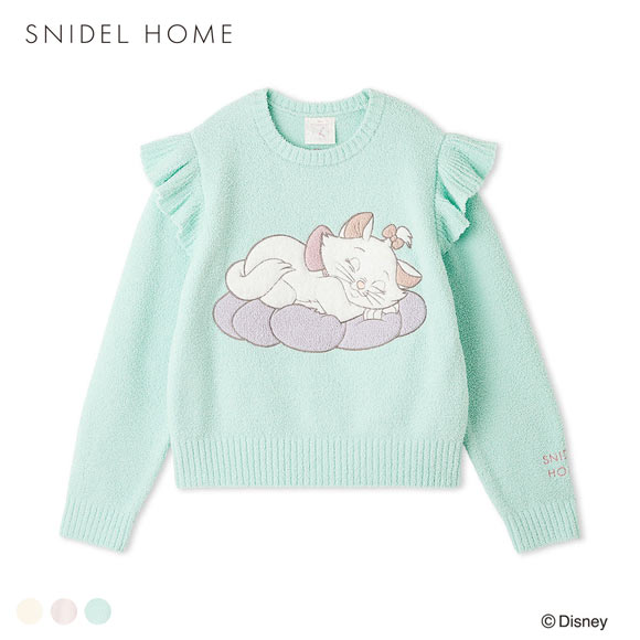 スナイデルホーム The Aristocats ニットプルオーバーパジャマ ルームウェア SNIDEL HOME