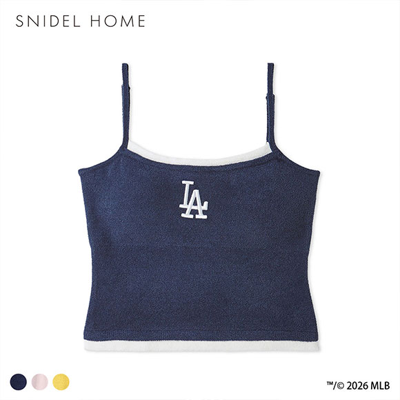 スナイデルホーム MLB ニットキャミソール パジャマ ルームウェア SNIDEL HOME
