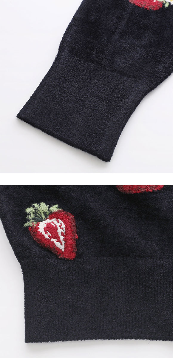 スナイデルホーム ストロベリーニットカーディガン パジャマ ルームウェア SNIDEL HOME