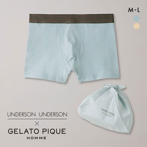 アンダーソンアンダーソン UNDERSON UNDERSON 【GELATO PIQUE HOMME】コラボショートボクサー