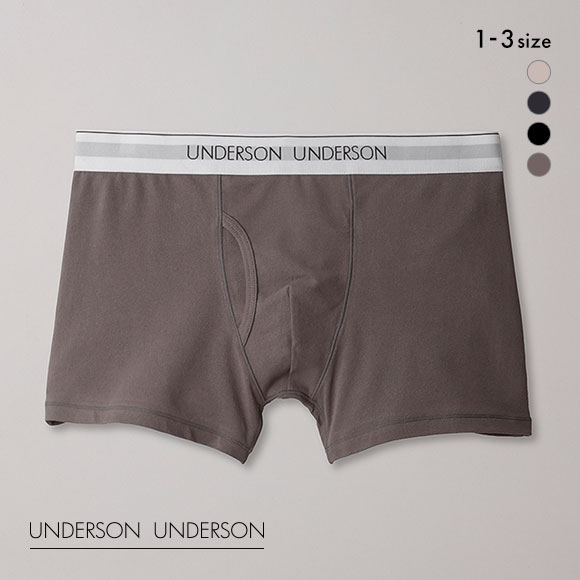 アンダーソンアンダーソン UNDERSON UNDERSON レギュラー前開きショートボクサー