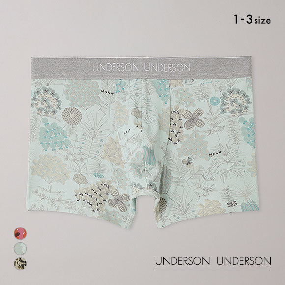 アンダーソンアンダーソン L.Rix Fantasy上野リチ×UNDERSON UNDERSON ショートボクサー メンズ 前とじ