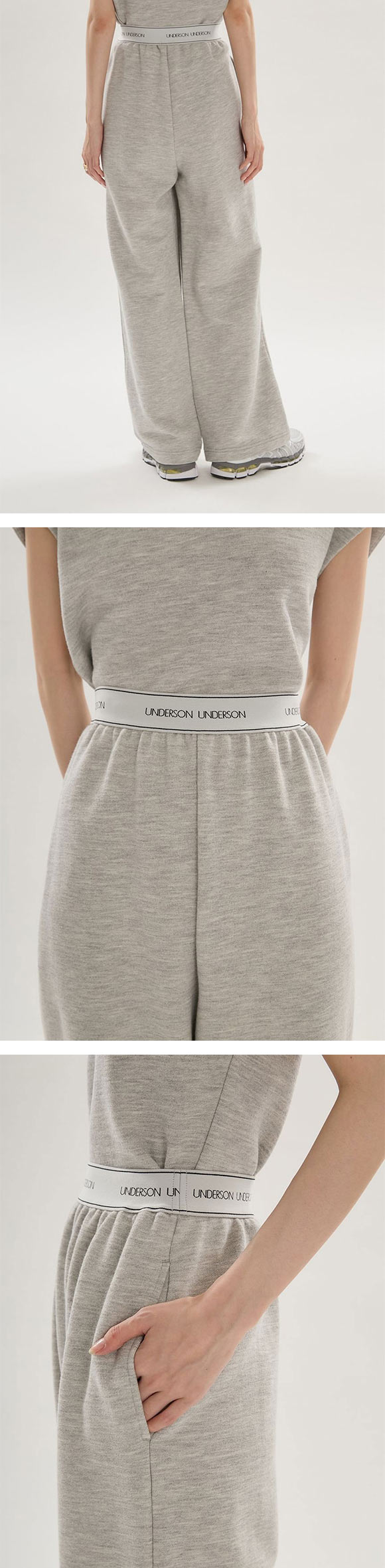 アンダーソンアンダーソン WASHIスウェットパンツ UNDERSON UNDERSON