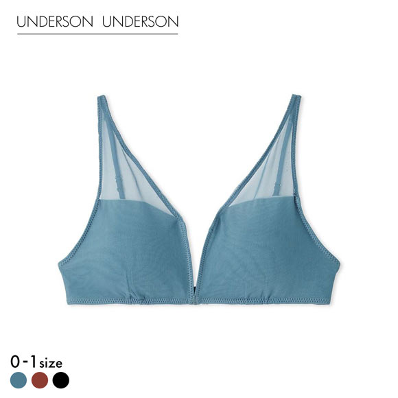 アンダーソンアンダーソン シアーリラックスブラ ランジェリー ブラジャー ノンワイヤー ブラレット UNDERSON UNDERSON