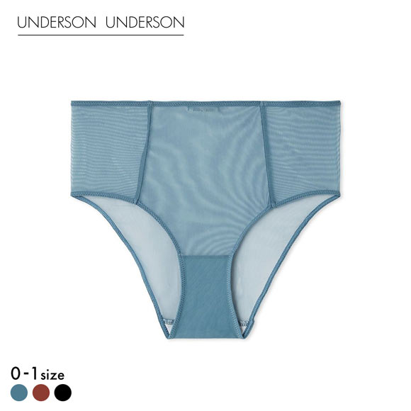 アンダーソンアンダーソン シアーハイウエストショーツ ショーツ UNDERSON UNDERSON