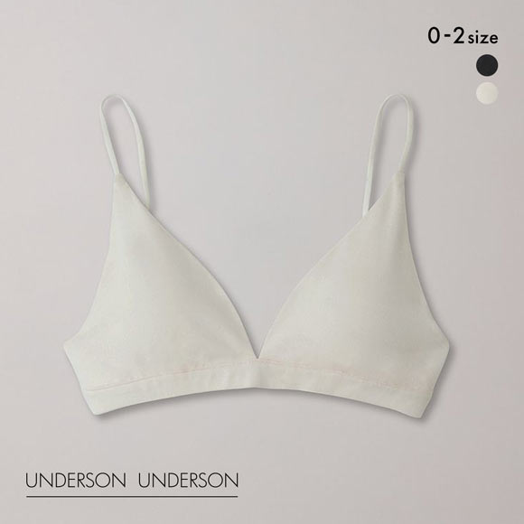 アンダーソンアンダーソン ファッショントライアングルブラ ランジェリー ブラジャー ノンワイヤー ブラレット UNDERSON UNDERSON