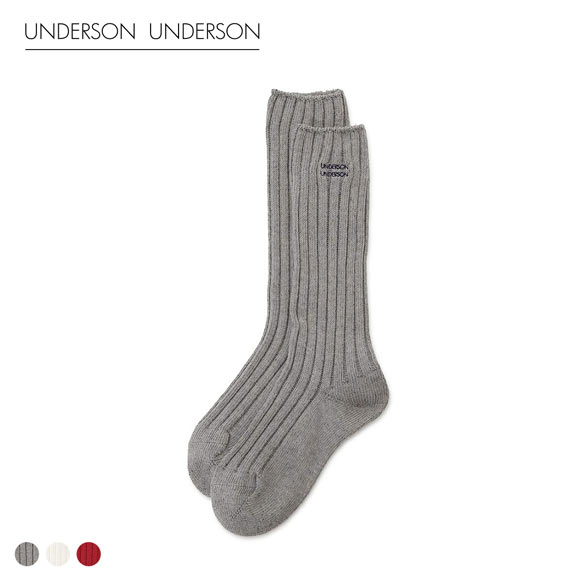 アンダーソンアンダーソン レギュラーソックス UNDERSON UNDERSON ソックス 靴下